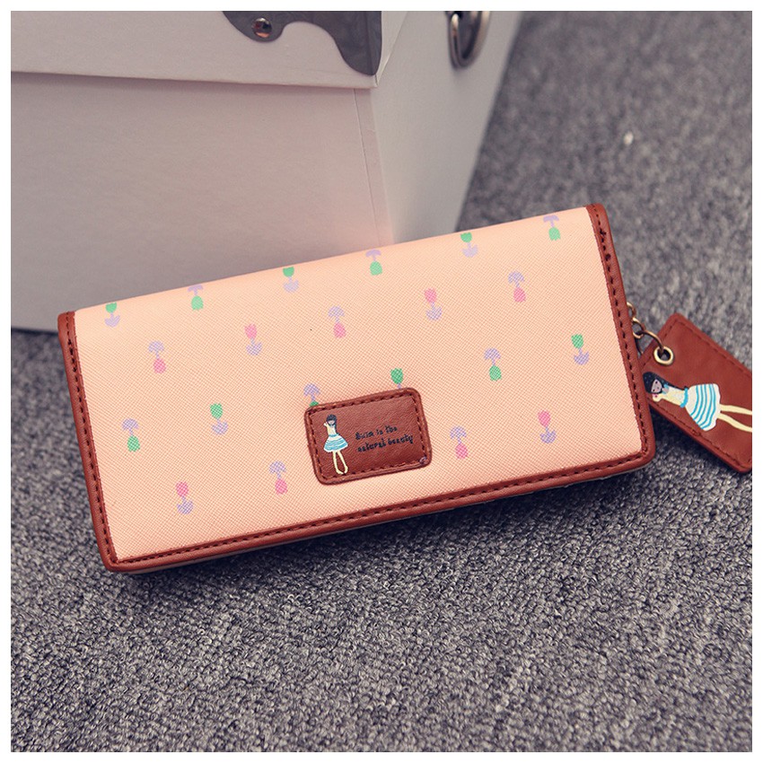 KW80269 Sweet Ladies Wallet Pink